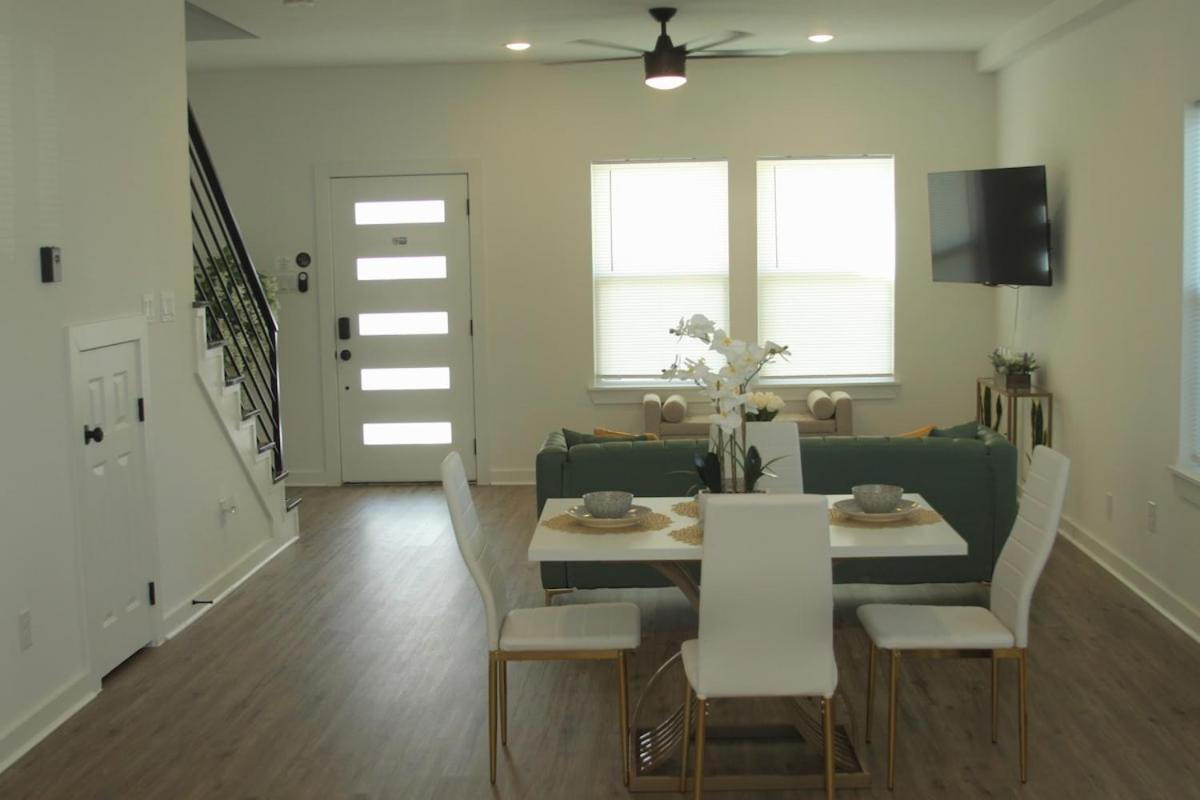 Stylish Townhouse No Fees Houston Ngoại thất bức ảnh